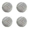 thumbnail image 1 of WUSUOWEI 4PCS Precut Tennis Shaped Protector with Precut,Soft and Rubber,Incision Opening for Handy Installation,Quite Tool,Accessories for Most Walkers,Furniture Legs and Floor Protection, 1 of 1