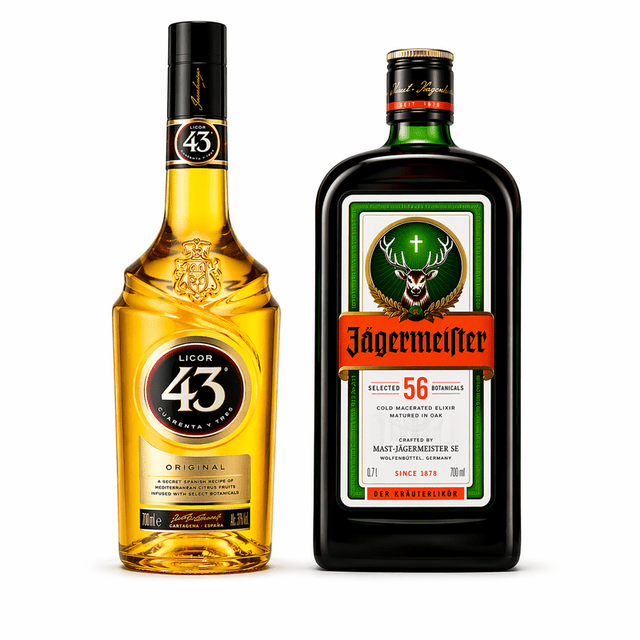 Pack De Licor Jagermeister 700 Ml Y Licor 43 750 ML