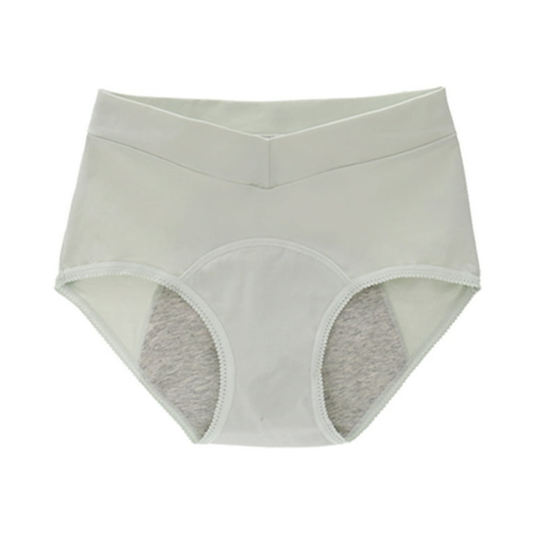 GWAABD Full Coverage Underwear Women High Waisted Leak Proof Panties  Underwear for Women Leak Proof Cotton Overnight Menstrual Panties Briefs 