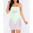 thumbnail image 1 of The Clara Mesh Mini Dress, 1 of 5