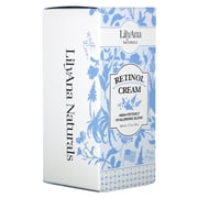 LilyAna Naturals Retinol Cream - Made in USA, Anti Aging Moisturizer for Face and Neck,Wrinkle, Retinol Complex - 1.7oz