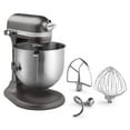 thumbnail image 3 of KitchenAid KSM8990DP 8-Quart Commercial Countertop Mixer, 10-Speed, Gear-Driven, Dark Pewter, 3 of 3