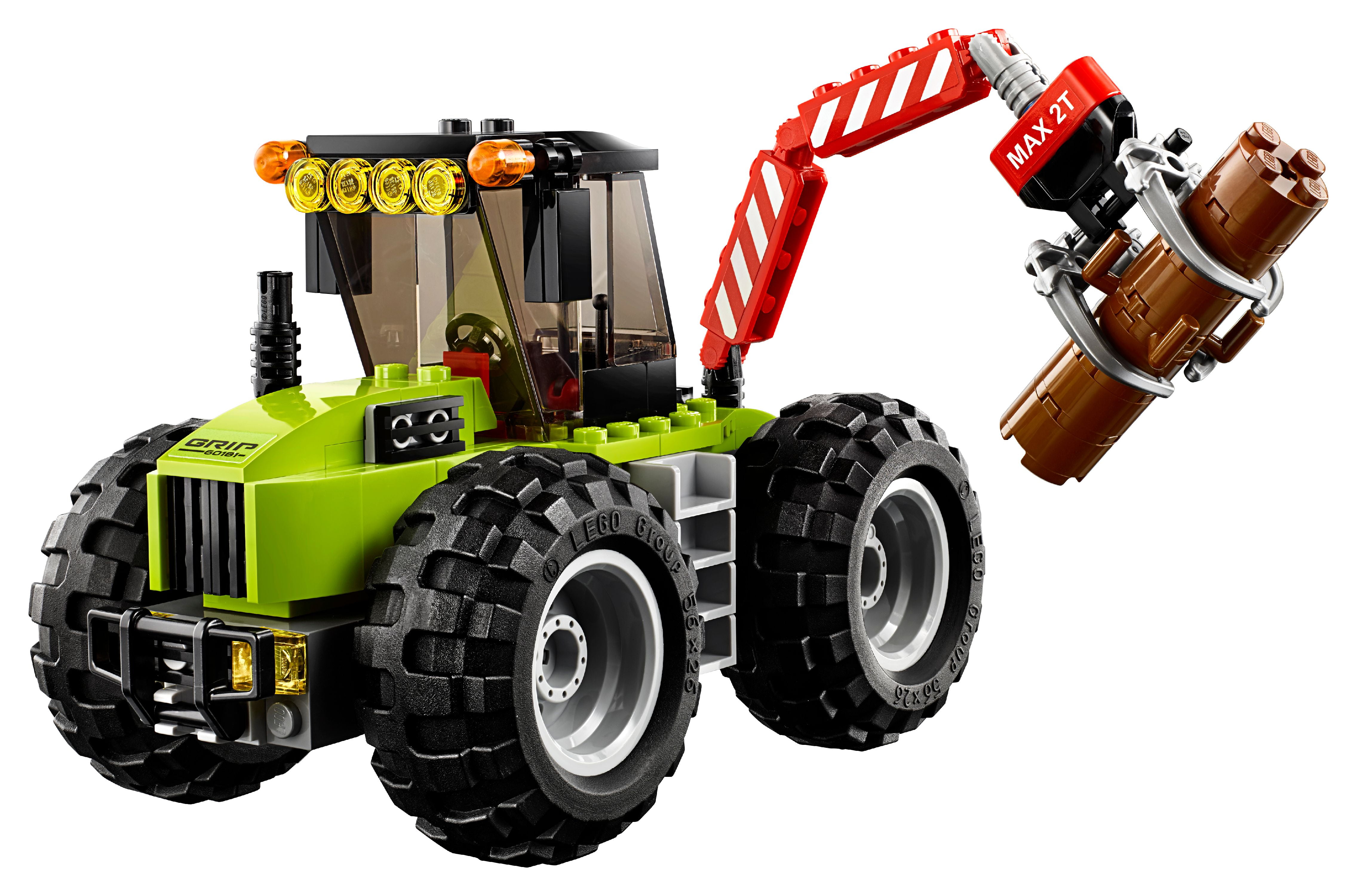 lego city forest tractor 60181 building kit