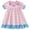 Pink, variant on Staki Toddler Twirl Dress Girls Dress Toddler Kids Flutter Sleeve Summer Dresses Swing Casual Sundress Party Playwear Holiday Clothes 12-24M 2-5Y(Pink,2-3 Years)