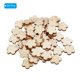thumbnail image 3 of Flores de madera de 15 mm, paquete de 50 recortes de madera en blanco, 3 of 5