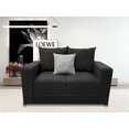 thumbnail image 2 of Love seat El Bazar Store Miami Lino Gris oxford 2 plazas, Modular, Moderno, Sala, 2 of 5
