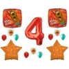 Scooby Doo 4th Birthday Party Balloons Decoration Supplies Ruh Roh