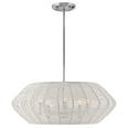 thumbnail image 7 of 40384BLK Hinkley Lighting Luca - 5 Light Medium Drum Chandelier in Transitional-Coastal Style - 28 Inches Wide by 11 Inches High-Black Finish-Black, 7 of 7