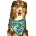 thumbnail image 6 of Naloa Hawaii Palms Dog Bandanas 1PC Washable Triangle Dog Scarfs Premium Durable Fabric, for Small Medium Large Dogs and Cats, 6 of 6