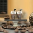 thumbnail image 3 of Miniature Dollhouse Coffee Maker Set  1 12 Scale Machine with Box and 2 Mugs Set  for Kids Boys Girls, 3 of 8