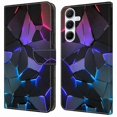 thumbnail image 1 of Pattern Printed Flip Stand Phone Case with TPU+PU Leather for Galaxy A54 5G, 1 of 5