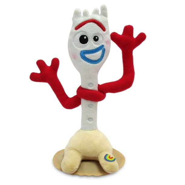 Forky Magnetic Shoulder Pal Plush Toy Story 4 Small Stuffed Animal Doll - Walmart.com