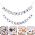 thumbnail image 5 of 2 PCS Diversión Colgante Banners Volver a Banners Escolar Fondos de Fiesta Creativa, 5 of 5