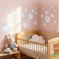 thumbnail image 5 of 2Pcs Bubble Wall Decals Under The Sea Birthday Party Decor Ocean Bathroom Sticker Colour Bubble Ocean Background for Laundry Room Bedroom Living Room, Color 3, 5 of 6