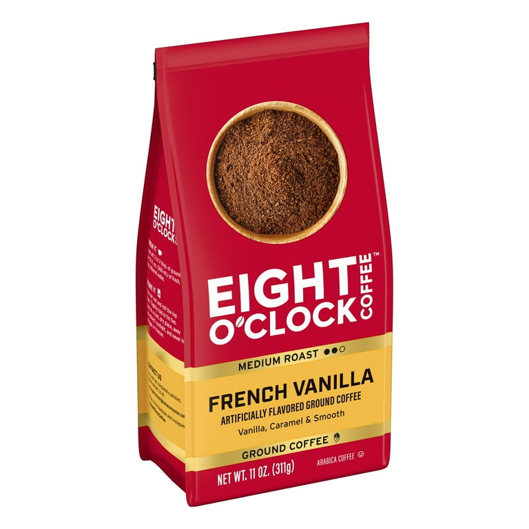 Eight O'Clock Coffee Medium Roast Ground French Vanilla Coffee 11