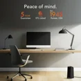 thumbnail image 5 of Vornado RISE 20 Whole Room Tower Space Heater for Home, 3 Heat Settings, Control Dial, Heater for Bedroom, Office, and Large Rooms, Black, 5 of 5