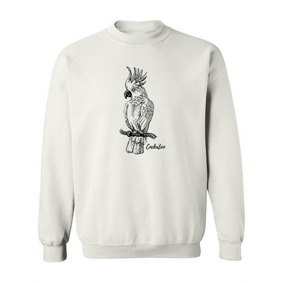 Cockatoo Sweatshirt Women -Image by Shutterstock, Female 5X-Large