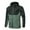 Green, variant on Herrnalise Men's Jacket Crew Hooded Midlayer Jacket Fashion Zipper Casual Windproof Waterproof Loose Outwear Jacket Coat Green