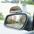 thumbnail image 3 of Fairnull Car Mirror Wide Angle 360 Degree Adjustable ABS Car Rearview Mirror Parking Auxiliary Gadget for Vehicle, 3 of 9