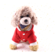 thumbnail image 4 of Perro Gato Sudadera Con Capucha Otoño Invierno Cálido Navidad Abrigo Para Mascotas Ropa De Algodón Para Perros Con Botón Mono Para Perros Al Aire Libre Para Perros Pequeños 2 Piezas (L) Rojo Verde, 4 of 5