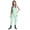 Light Green, variant on Girls Romper Jumpsuit Toddler Kids Summer Beach Playwear Casual Outfit For 2-11 Years Old Comfortable Breathable Lightweight Purple 5.5-6years