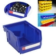 thumbnail image 1 of Parts Storage Rack Combination Type Wall Mounted Stackable Shop Tool Bin Nails Screws Beads Buttons Organizer 5.31 X 4.13 X 2.99in, 1 of 8