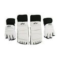 thumbnail image 1 of Guantes de karate con protector de manos y pies para taekwondo para adultos y niños, sin guantes, mitad de la pantorrilla. Xxs, 1 of 9