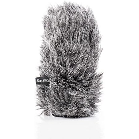 Replacement Furry Windscreen for SR-NV5, SR-NV5X & MixMic (NV5-WS), Black