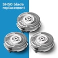 thumbnail image 2 of Cabezales de afeitado Philips Norelco SH50/52 para las series 5000/6000, 2 of 9