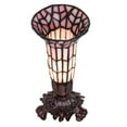 thumbnail image 7 of Meyda Lighting 8" High Stained Glass Pond Lily Victorian Accent Lamp, 7 of 7