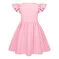 thumbnail image 3 of Elegant Dresses For Girls Little Girls Dresses Tween Girl Dresses Solid Color Dresses Summer Dresses Beach Dresses Vacation Outfit Gradient Casual Comfort Dress, 3 of 4