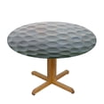 thumbnail image 3 of Orinice Golf Ball Green Field Sky Round Table Cover Stain Resistant Washable Indoor Outdoor Tablecloth Kitchen Dining Wedding Parties 100% Polyester Fiber 46-50, 3 of 8
