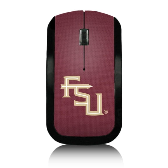 Florida State Seminoles Alternate Logo Solid Design Wireless Mouse