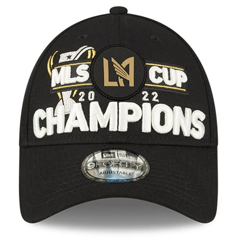 New Era Black LAFC 2022 MLS Cup Champions Locker Room 9FORTY