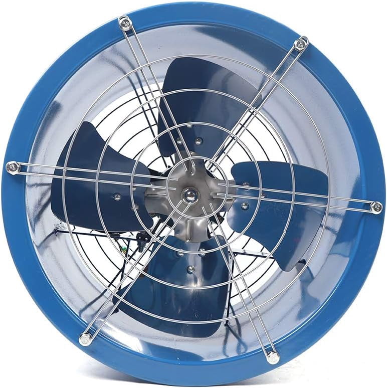 Miumaeov 16" Explosion-Proof Ventilation Fan - 370W Axial Exhaust Fan 110V 1420 RPM for Paint Spray Booth, Warehouse,3100 CFM High Velocity Air Mover