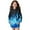 Blue Flame, variant on Psesaysky Girls Long Hoodies Pink Flame Print Sweatshirt Pullover Kids Teen Loose Outwear Coat Casual Fashion Fall Winter for 11-12 Years