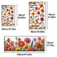thumbnail image 6 of CCTFS Flannel printed kitchen decoration mats, kitchen mats bathroom mats door mats area mats carpets Flower Festival Celebration Mat -15.7'' x 23.6''+19.7'' x 31.5''+17.7'' x 47.2'', 6 of 10