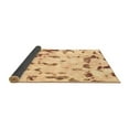 thumbnail image 2 of Ahgly Company Indoor Rectangle Abstract Brown Modern Area Rugs, 3' x 5', 2 of 4
