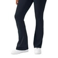 thumbnail image 7 of YITTY Active Women's UltraLuxe Kick Flare High Waist Legging, Athleisure, 4-Way-Stretch, Deep Navy, 2X, Short | 30" Inseam, 7 of 7
