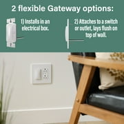 Legrand Wnrl10 Radiant Single Pole Universal Wall Switch - White