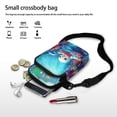 thumbnail image 7 of HELLHERO Whale Coral Pattern Leakproof Crossbody Sling Bags for Adult, Outdoor Daily Use, 7 of 7
