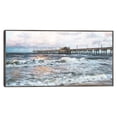 thumbnail image 1 of Cuadro Decorativo - Luz del muelle crepuscular Jr  Impresión en canvas, estrechado, 1 of 2