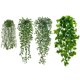 thumbnail image 1 of Set de 4 plantas colgantes artificiales BLEUM CADE para decoración del hogar, 1 of 9