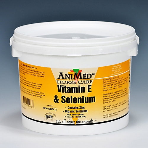 AniMed Vitamin E and Selenium with Zinc 5 lbs