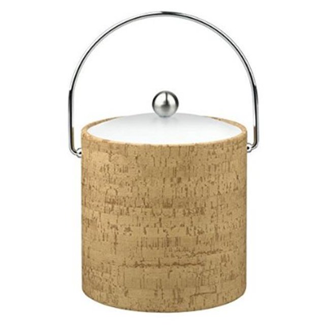 Kraftware Corp 16066 Couvercle en Liège Naturel pour Seau à Glace 3 qt.