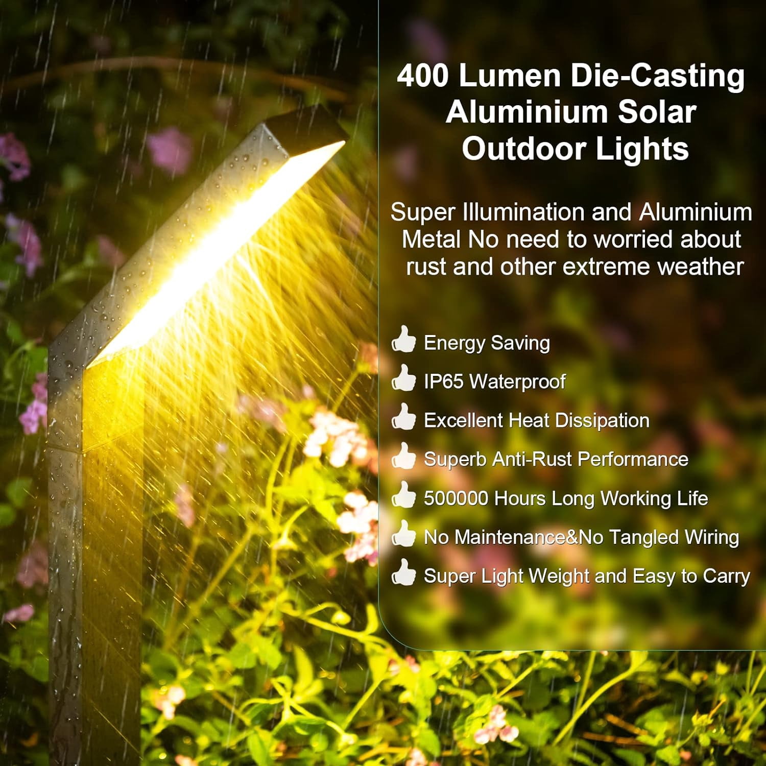 Oshine Solar Pathway Lights Outdoor 4 Pack Waterproof Solar Garden Lights 200Lumen LED Bright Landscape Lighting for Outside,Yard,Driveway,Walkway ,Patio,Lawn,Decoration(Warm/Cool/Neutral Light)