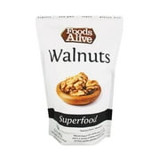 Foods Alive Organic Walnuts 12 oz Pack of 4