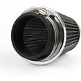 thumbnail image 4 of baomifa-Universal 3"76mm Silver High Flow Cold Air Intake Cone Replacement Dry Filter Silver Performance Racing High Power Sports Mesh Inlet Cold Air Intake Filter Cone Replacement Car Accessories, 4 of 4
