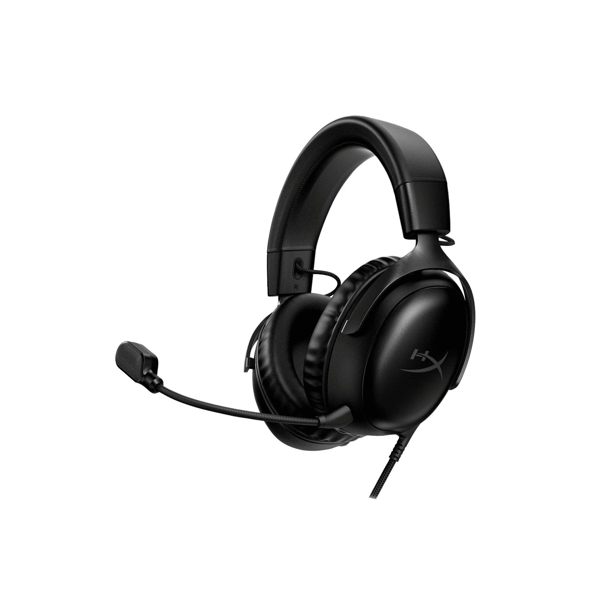 HYPERX　有線 ゲーミングヘッドセット Cloud III ブラック ［φ3.5mmミニプラグ＋USB-C＋USB-A /両耳 /ヘッドバンドタイプ］　727A8AA
