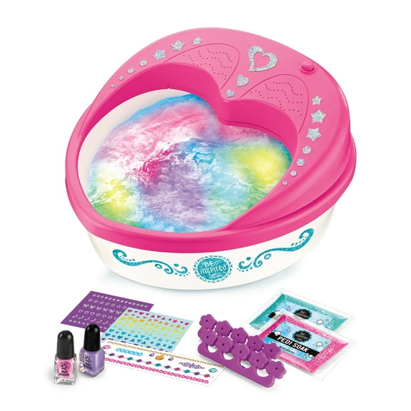 Be Inspired By Cra-Z-Art 5-in-1 Light-Up Super Spa Salon - Recommended for Tweens Ages 8 and up (Novelty Toy)